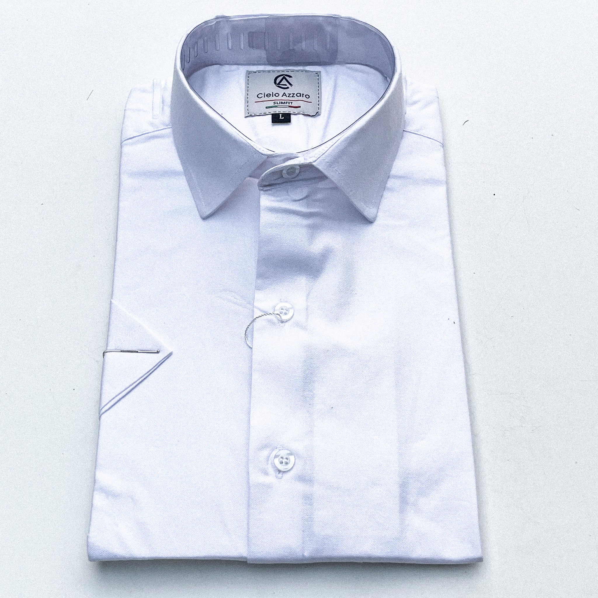 Men's short sleeved shirt (W02) by C. Azzaro